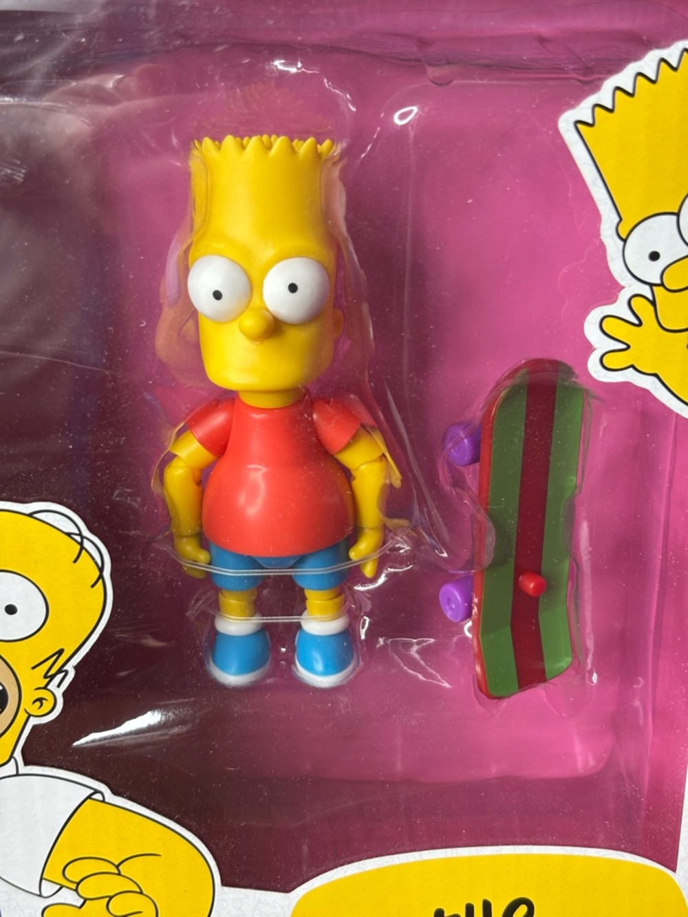 The Simpsons Bart Simpson 2.5" Figure Jakks Pacific 2024 New In Box - Picture 2 of 10